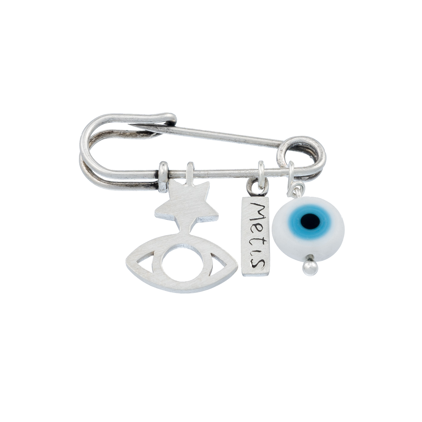 Silver charm for newborn METIS 1 Silver charm for newborn METIS