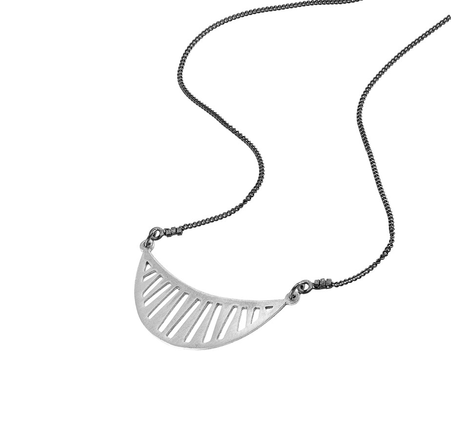 Silver necklace CHESHIRE GONDOLA L 4 Silver necklace CHESHIRE GONDOLA L - Image 4