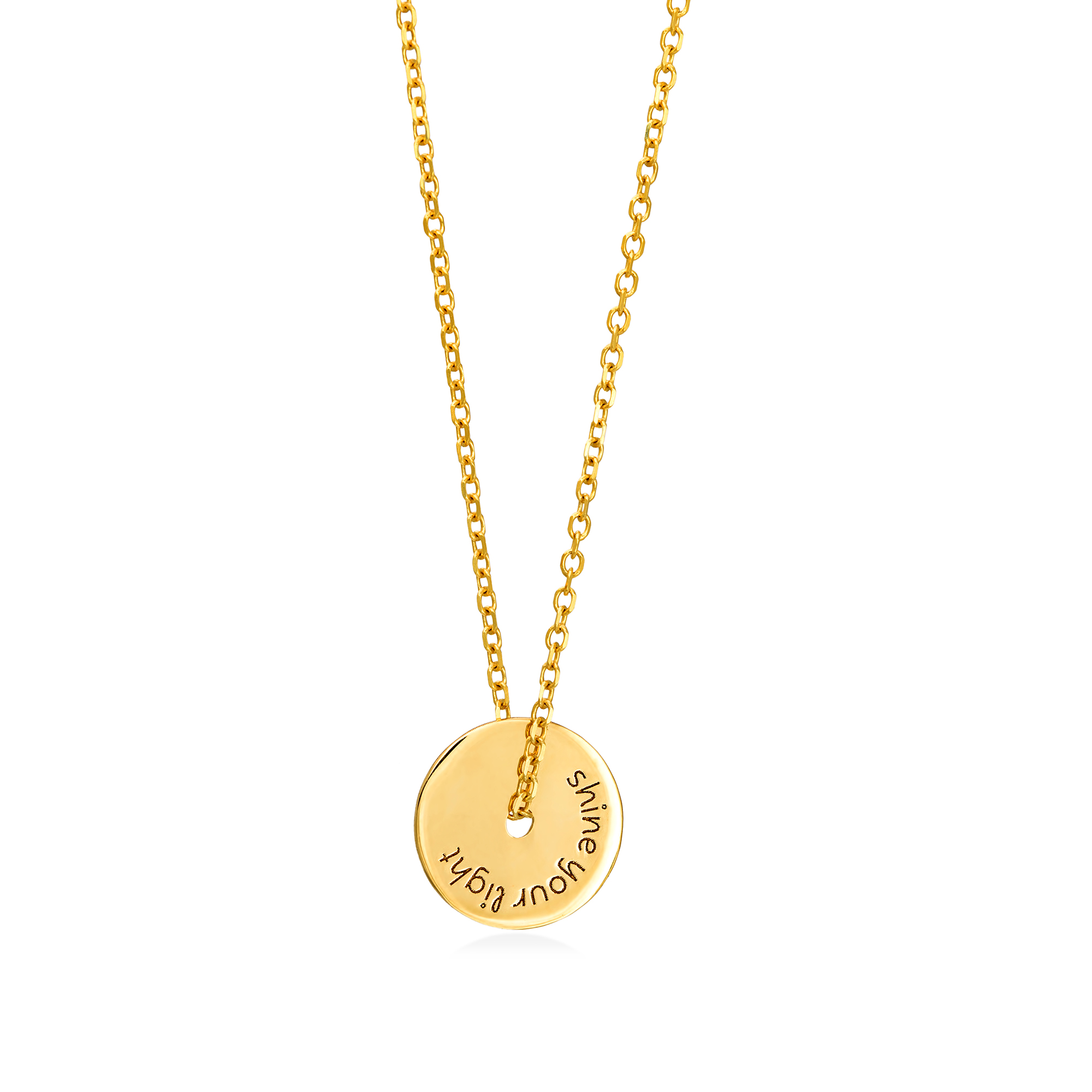 Gold necklace 14K CUSTOM MESSAGE 2 gold-necklace-14k-custom-message_2