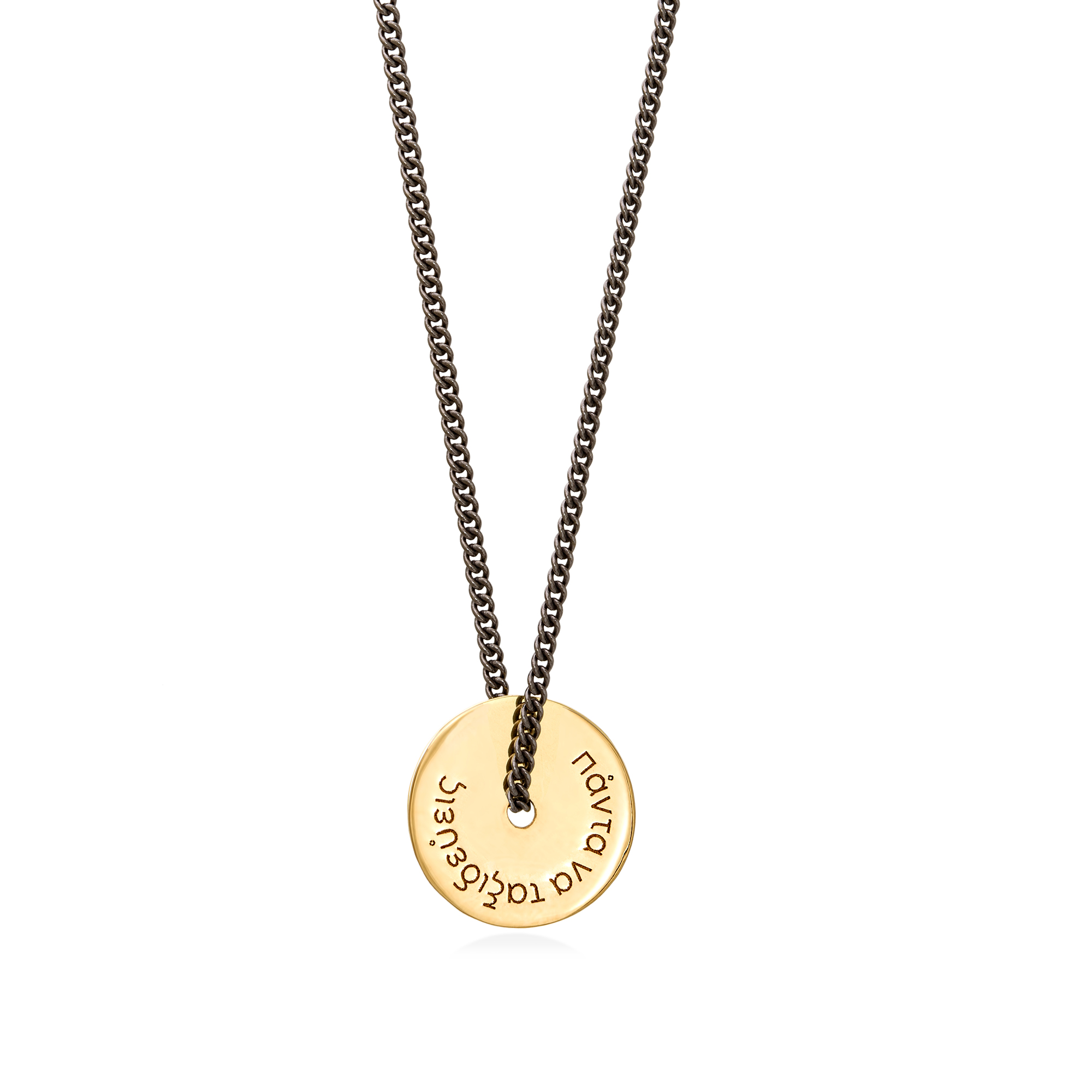 Gold necklace 14K CUSTOM MESSAGE 4 gold-necklace-14k-custom-message_4