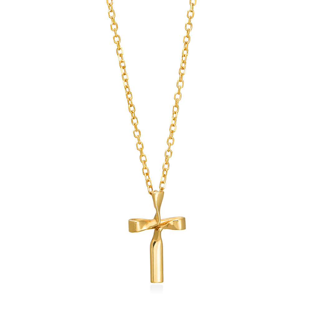 HOMEPAGE BACKUP 22 xrusos stauros 14k yellow ribbon 1